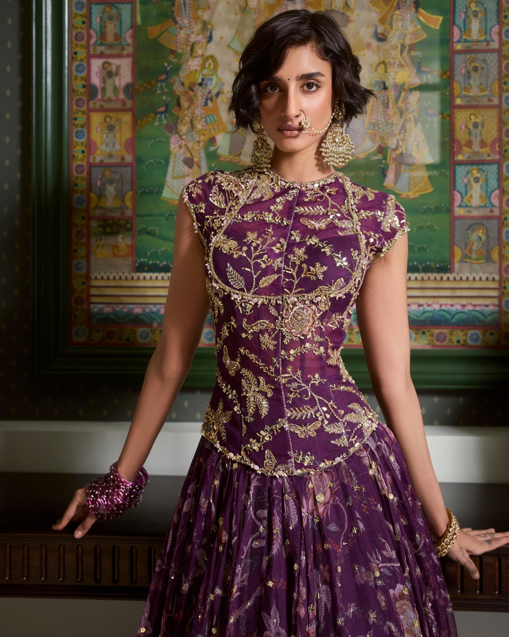 Ghazal Corset Anarkali
