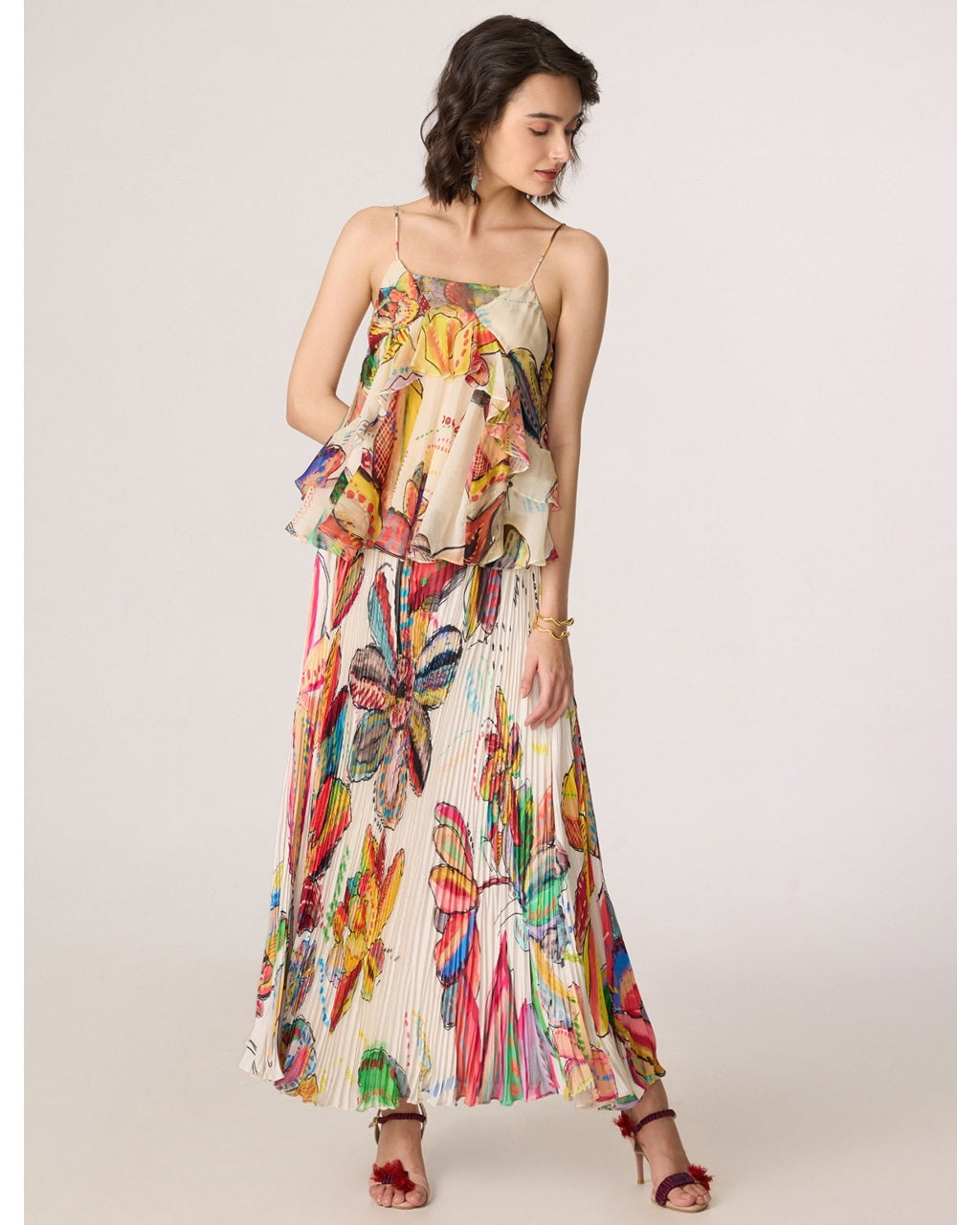 Genora Blouse Zora Skirt