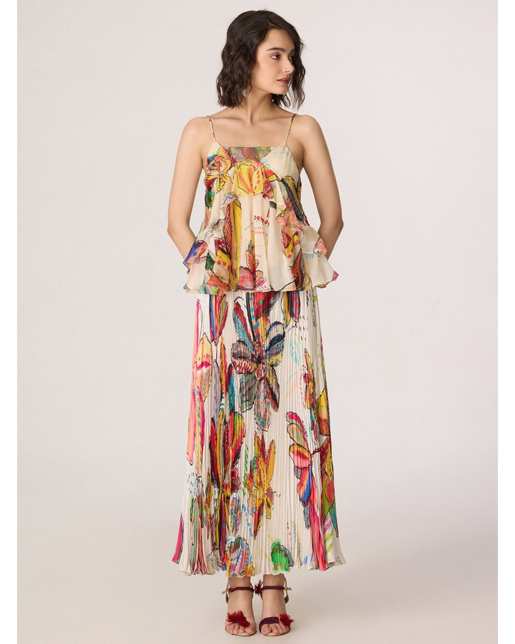 Genora Blouse Zora Skirt