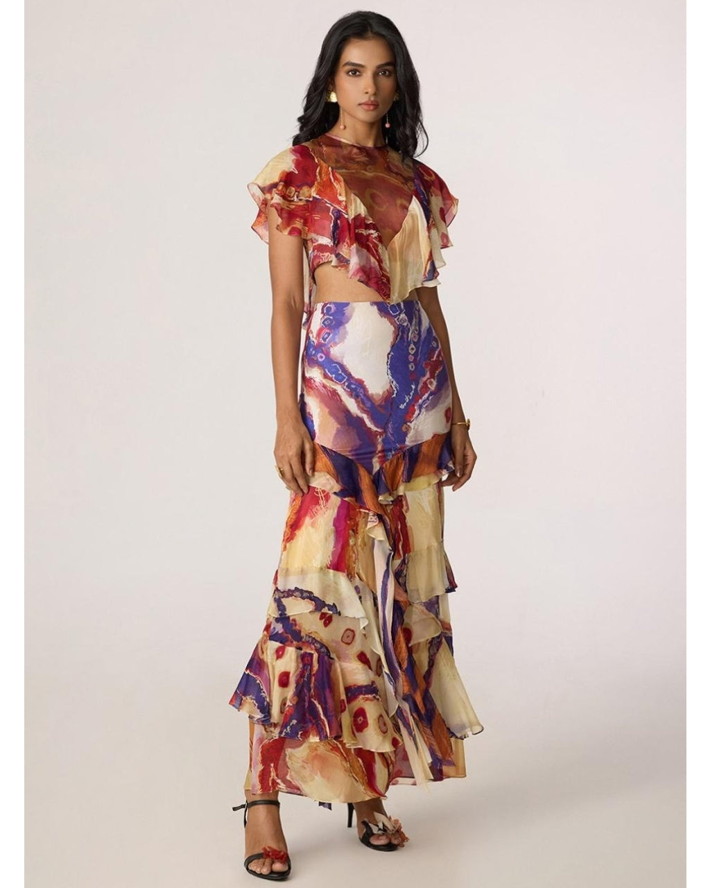 Elena Blouse Marieya Skirt