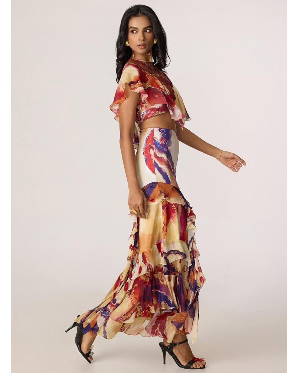 Elena Blouse Marieya Skirt
