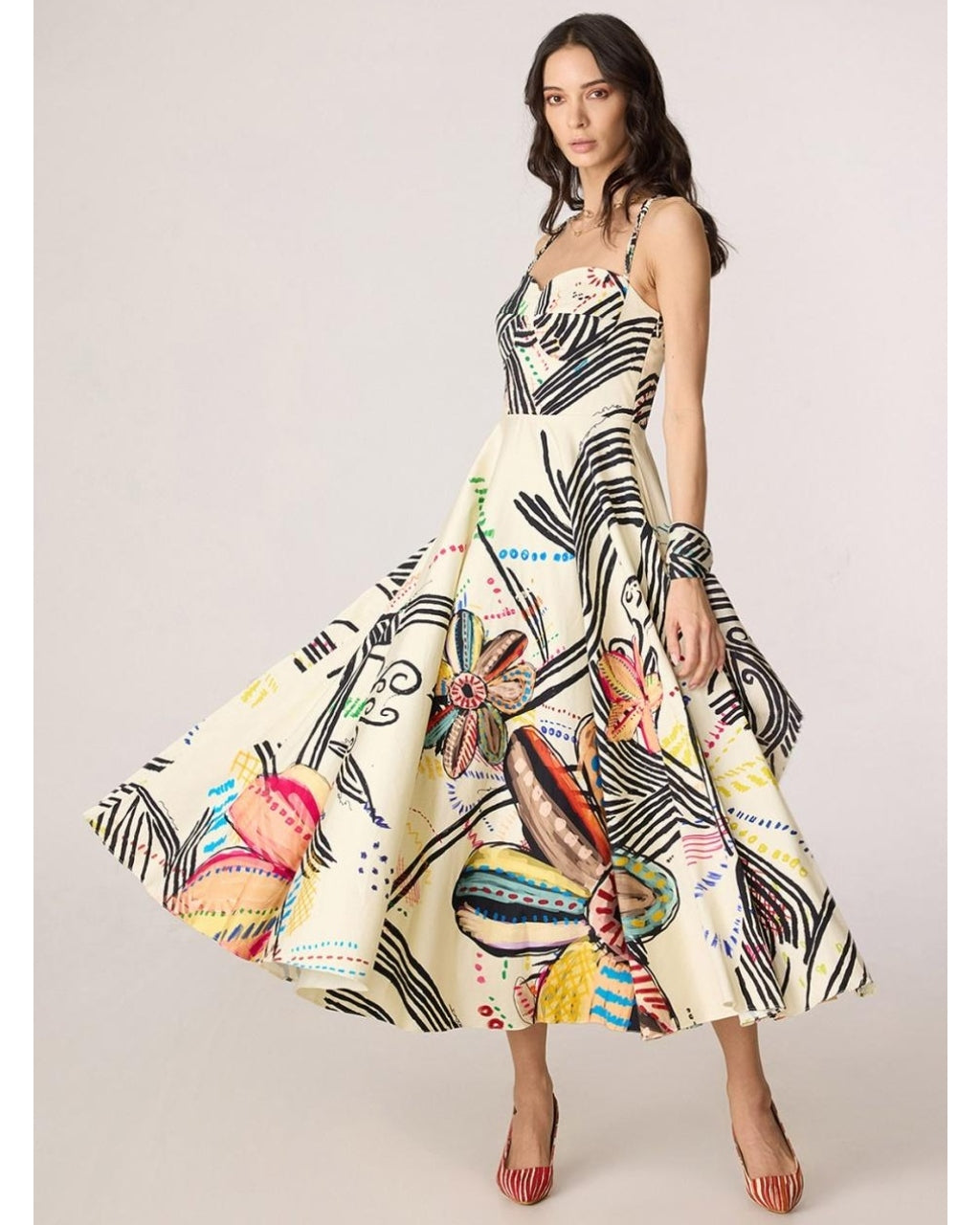 Estampa Marilyn Dress