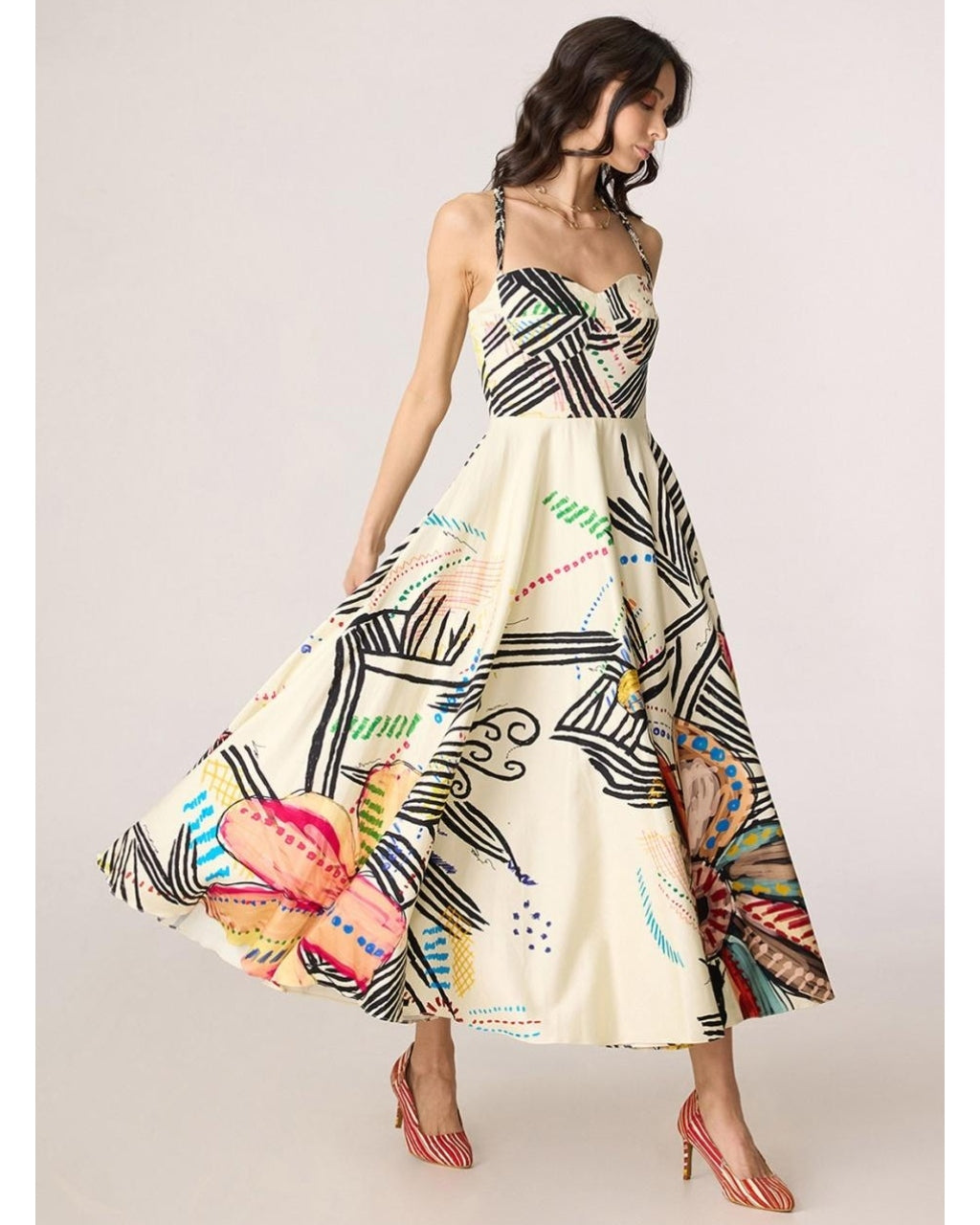 Estampa Marilyn Dress
