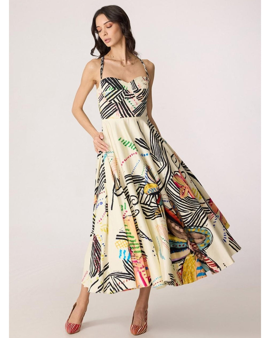 Estampa Marilyn Dress