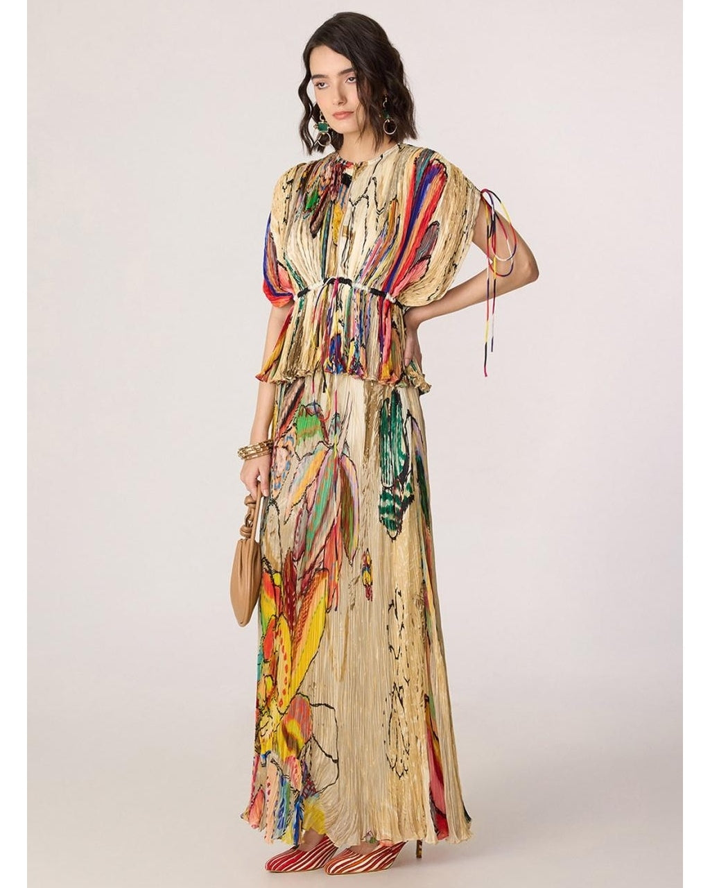 Monica Blouse & Skirt