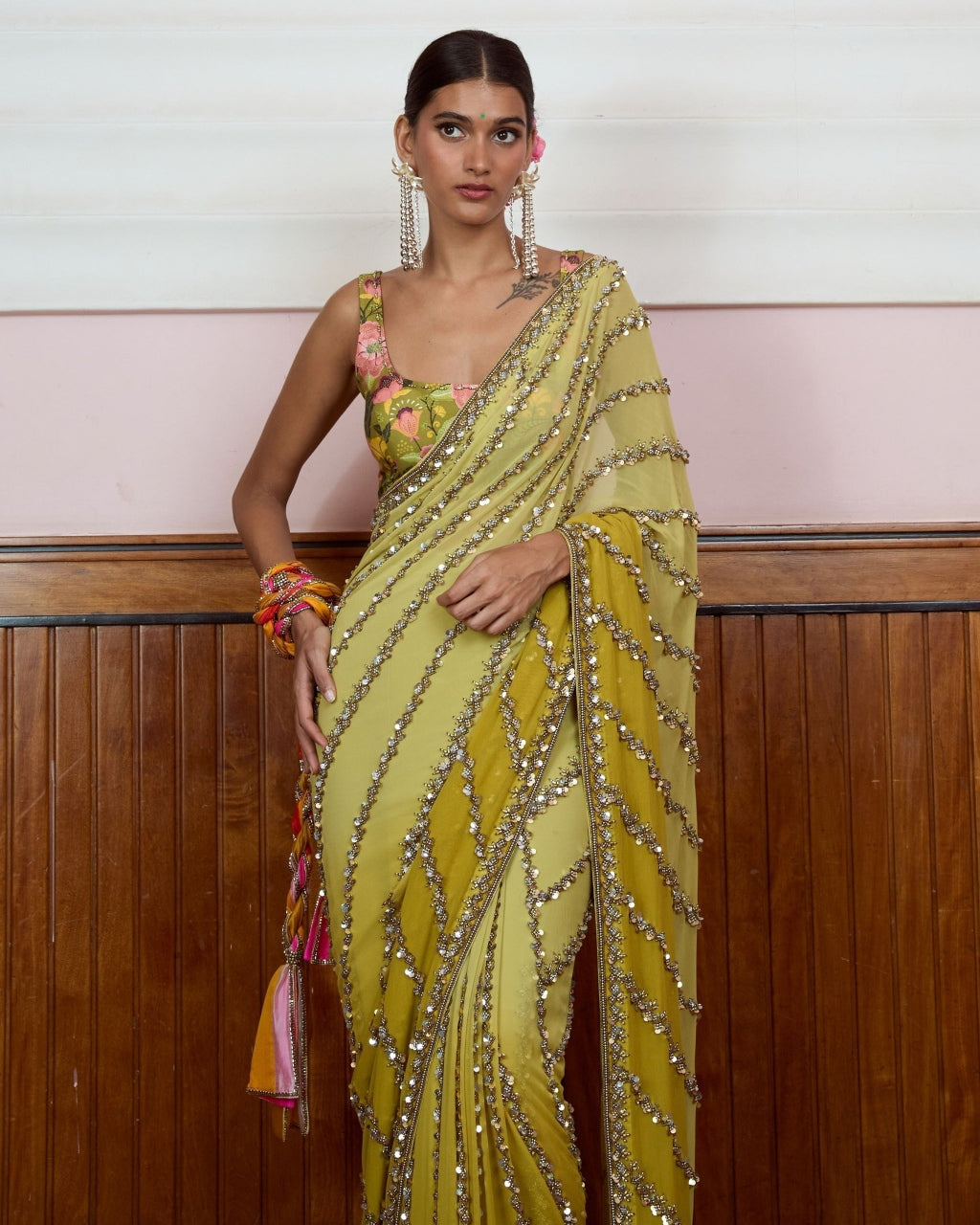 Naina Sari Set