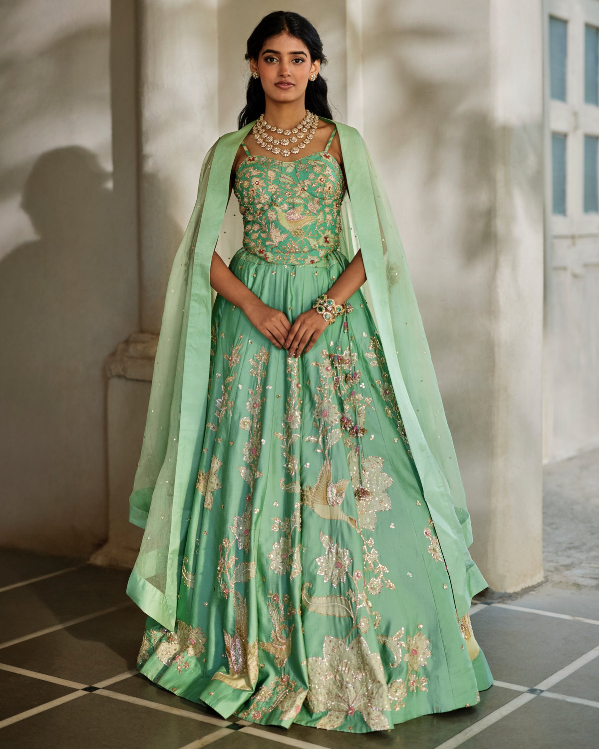 Heli Lehenga Set