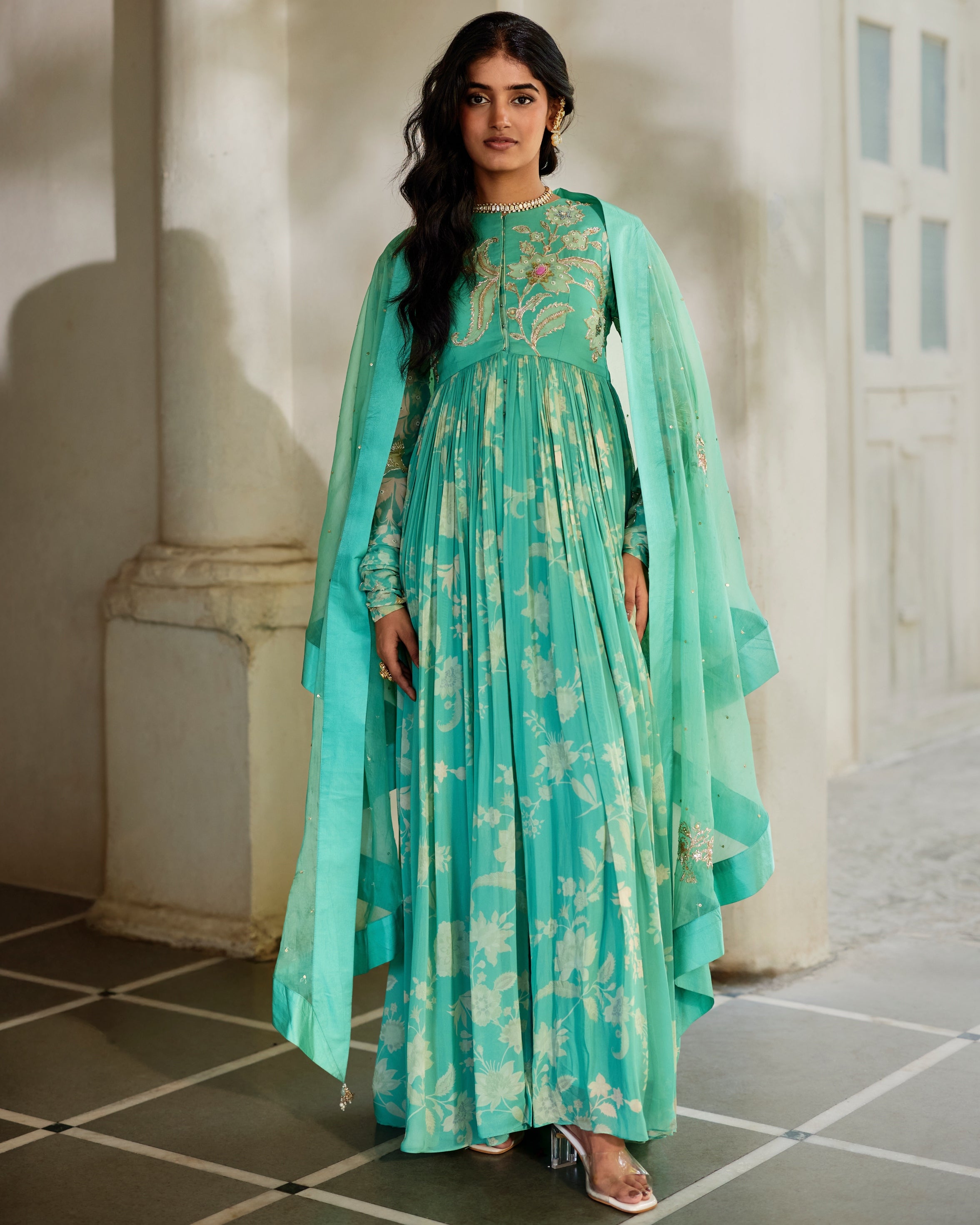 Moa Anarkali Set
