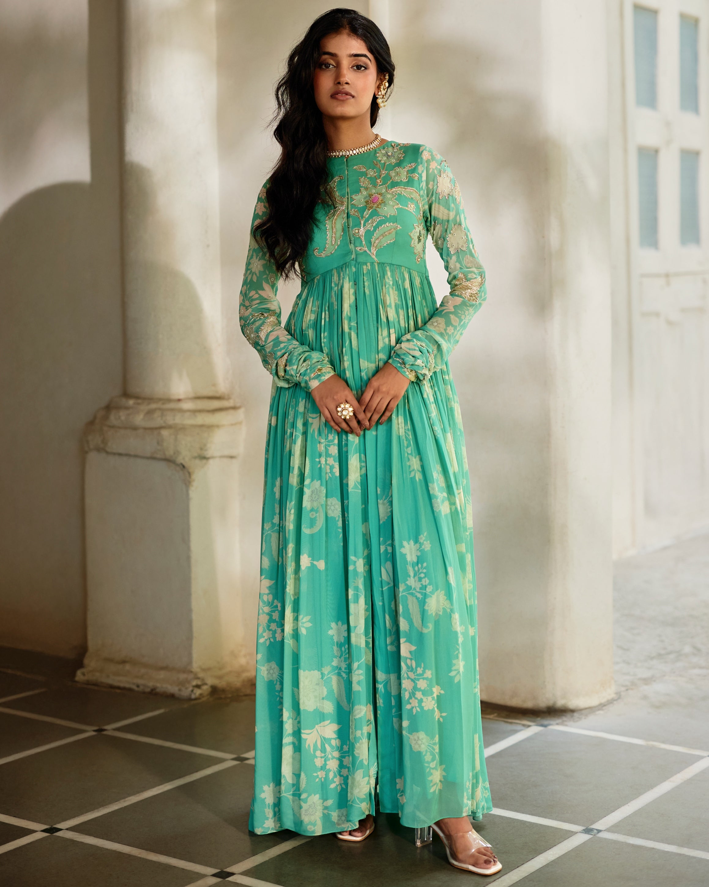 Moa Anarkali Set