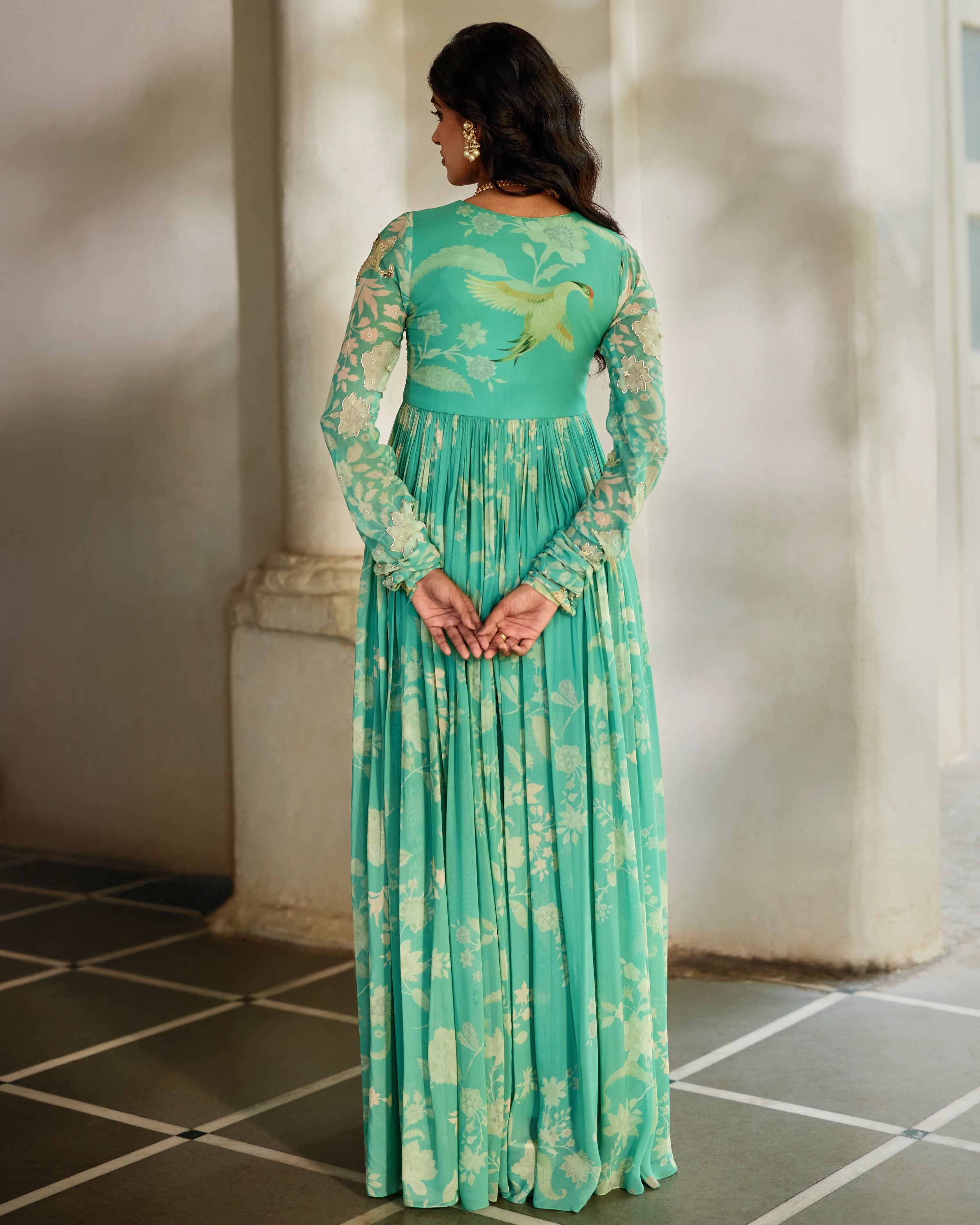 Moa Anarkali Set