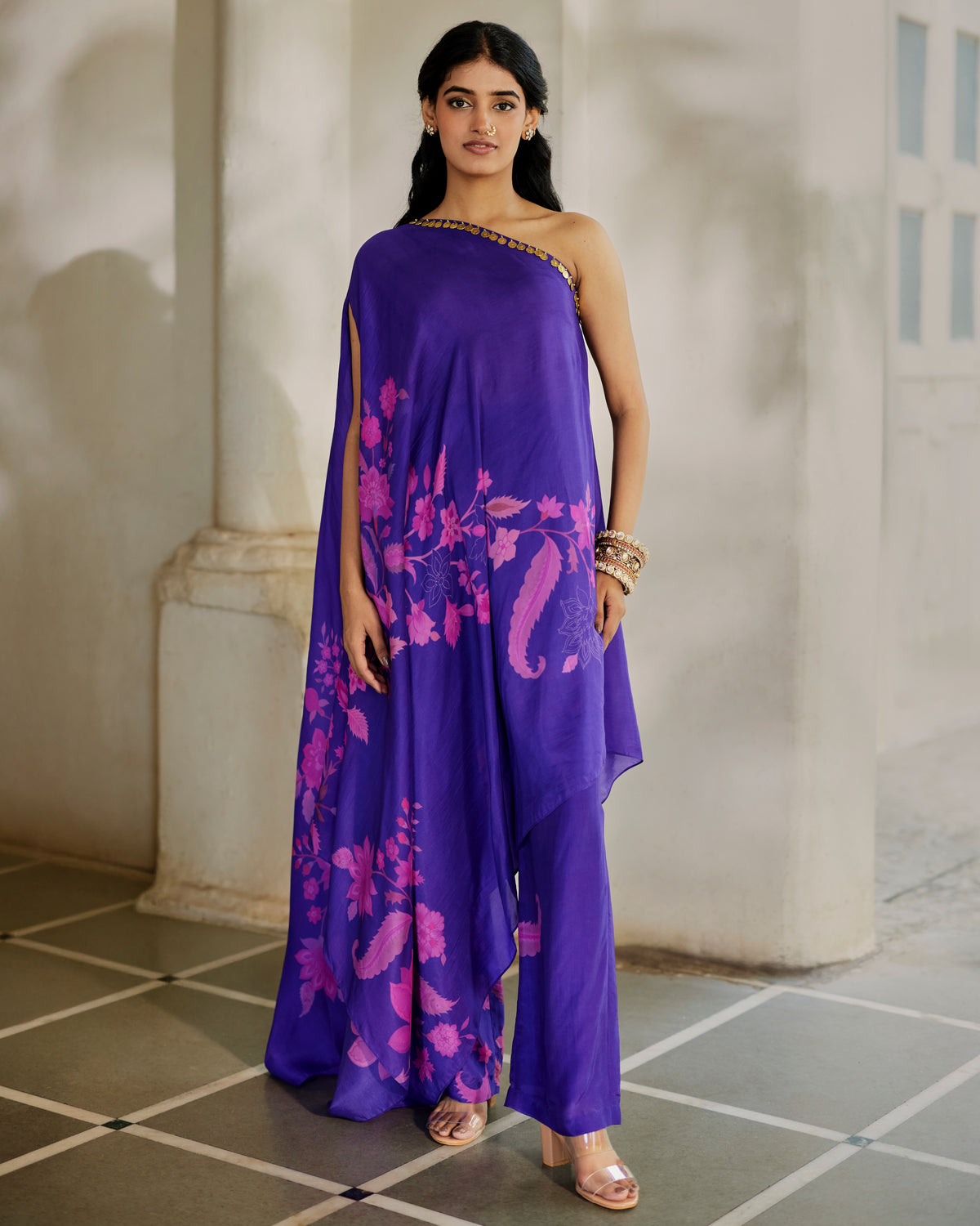 Grape Calla Dress Set