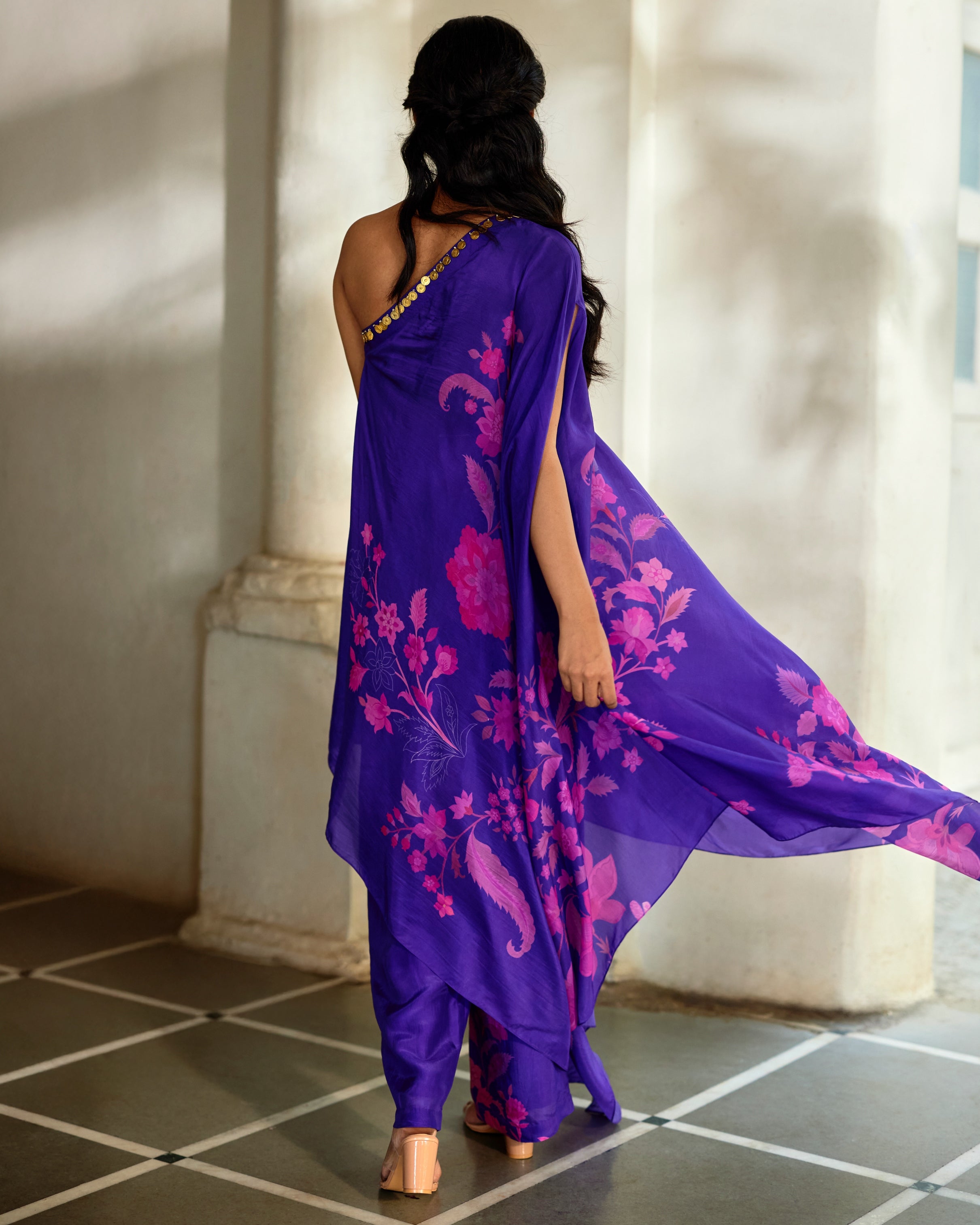 Grape Calla Dress Set