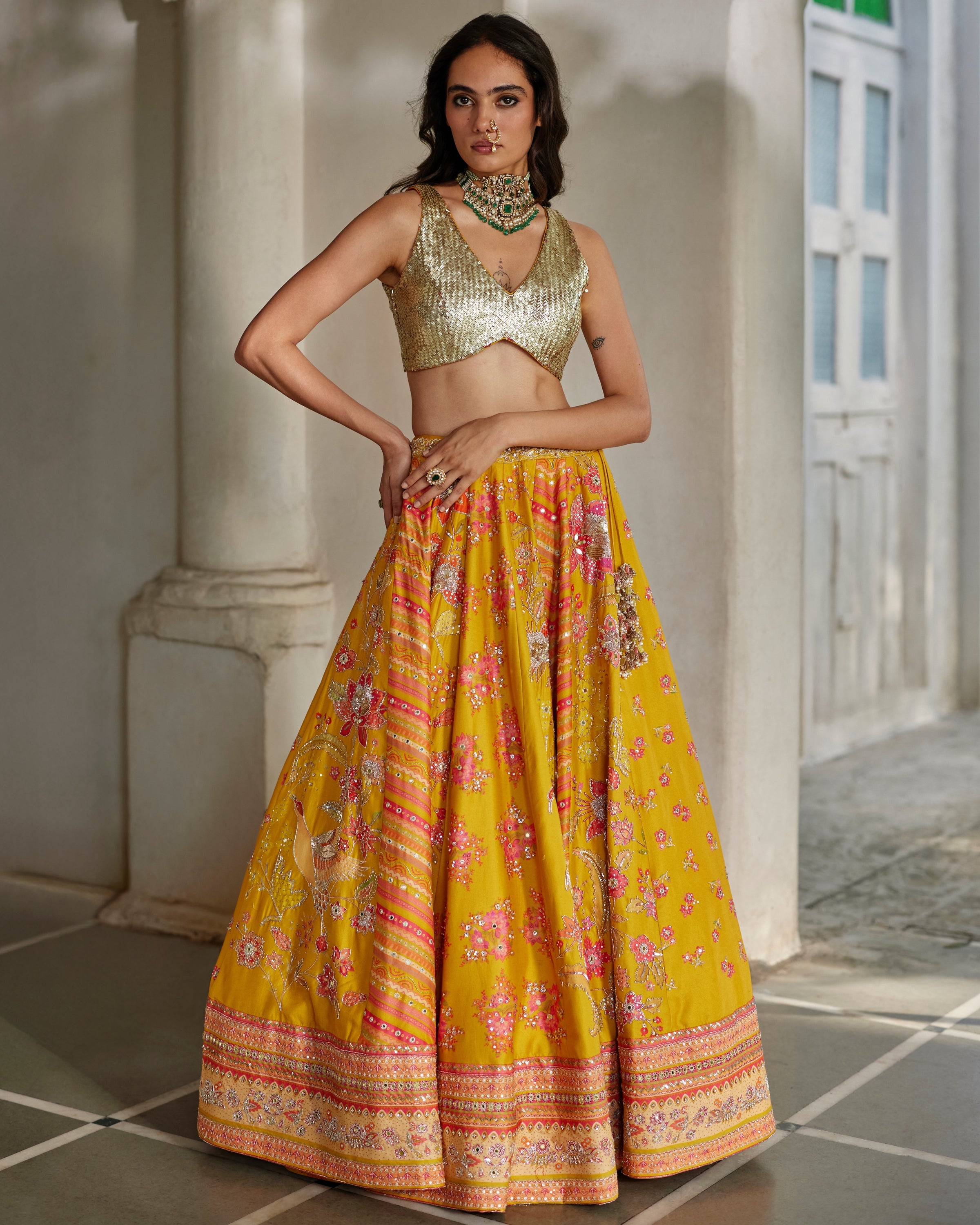 Naru Lehenga Set