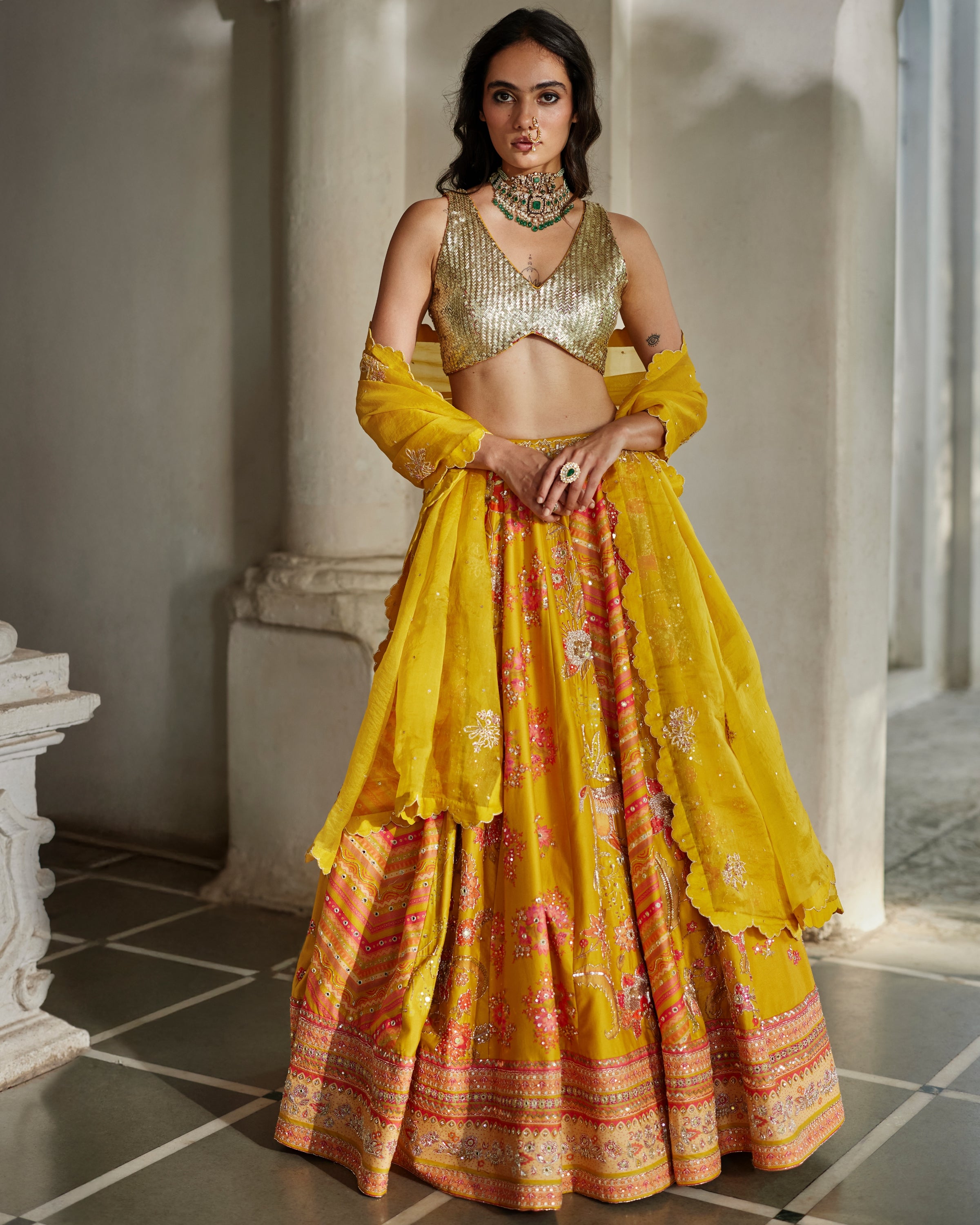 Naru Lehenga Set