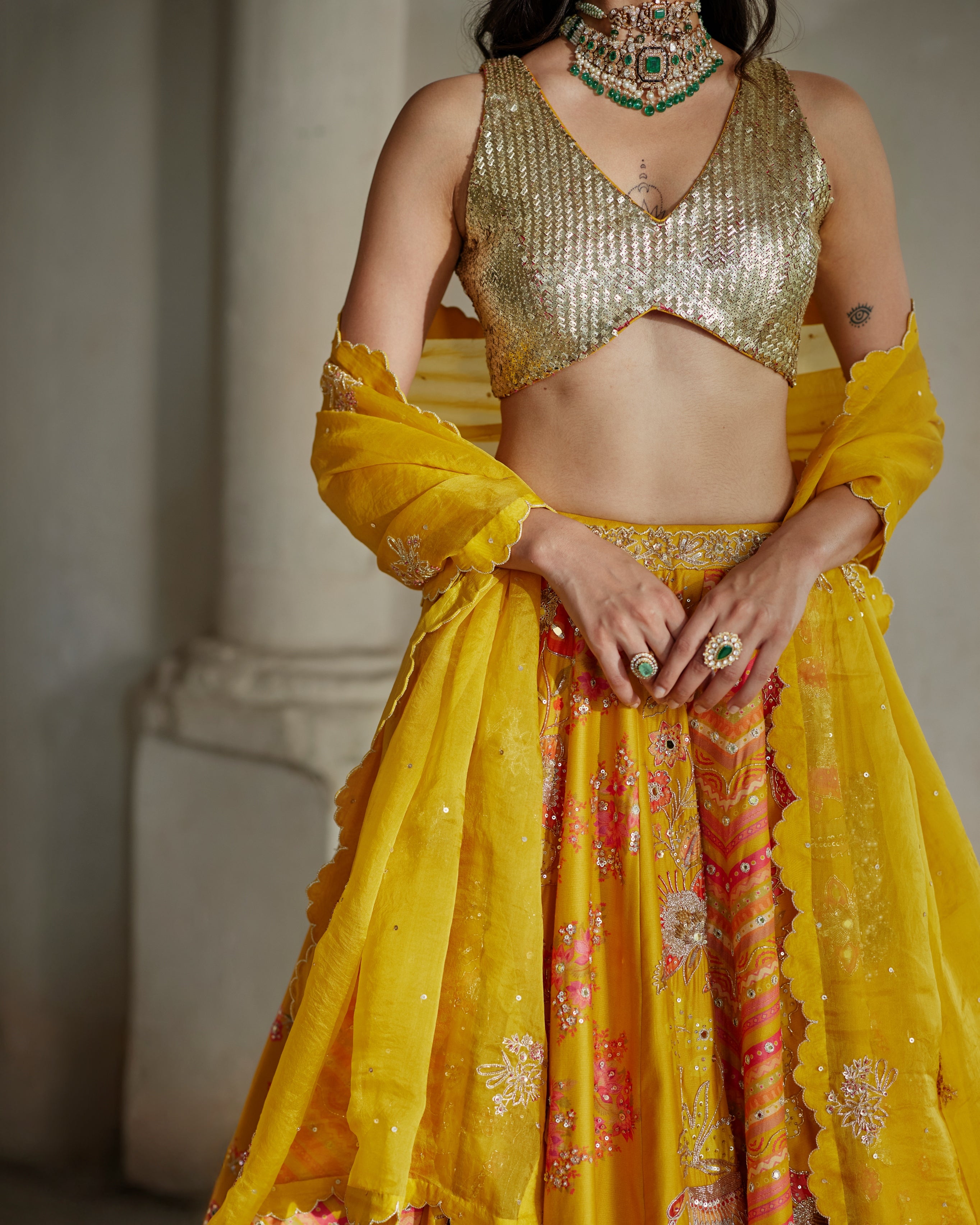 Naru Lehenga Set