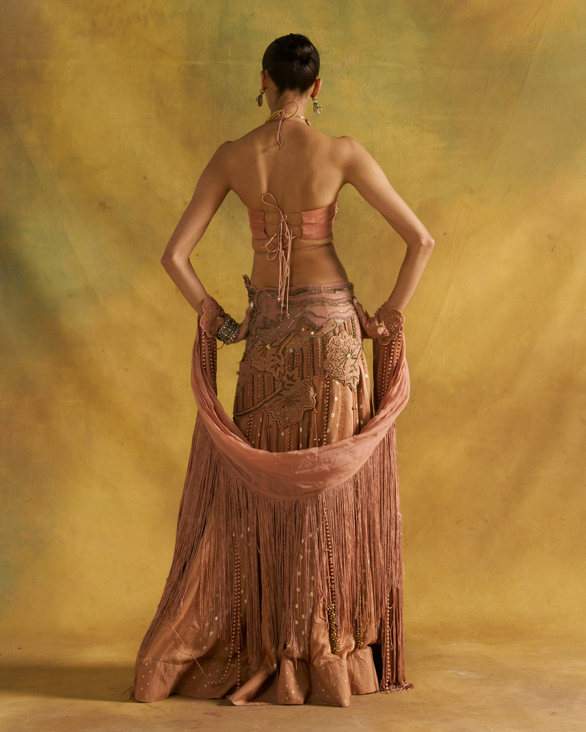 Biscoff Mashoqa Lehenga Set