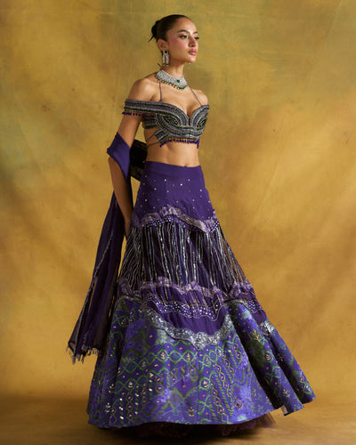 Rimjhim Tara Lehenga Set
