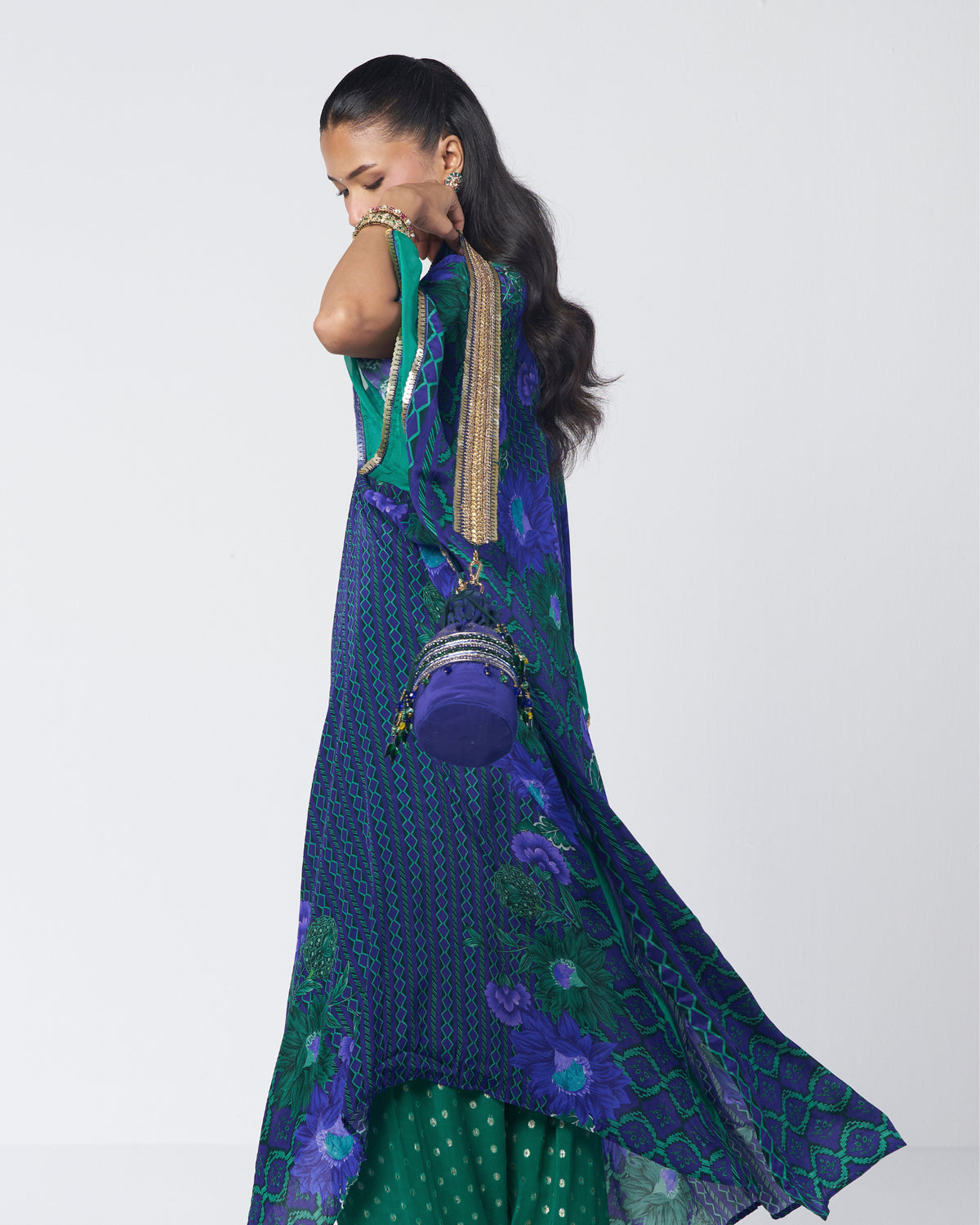 Rimjhim Pere Kaftan Set