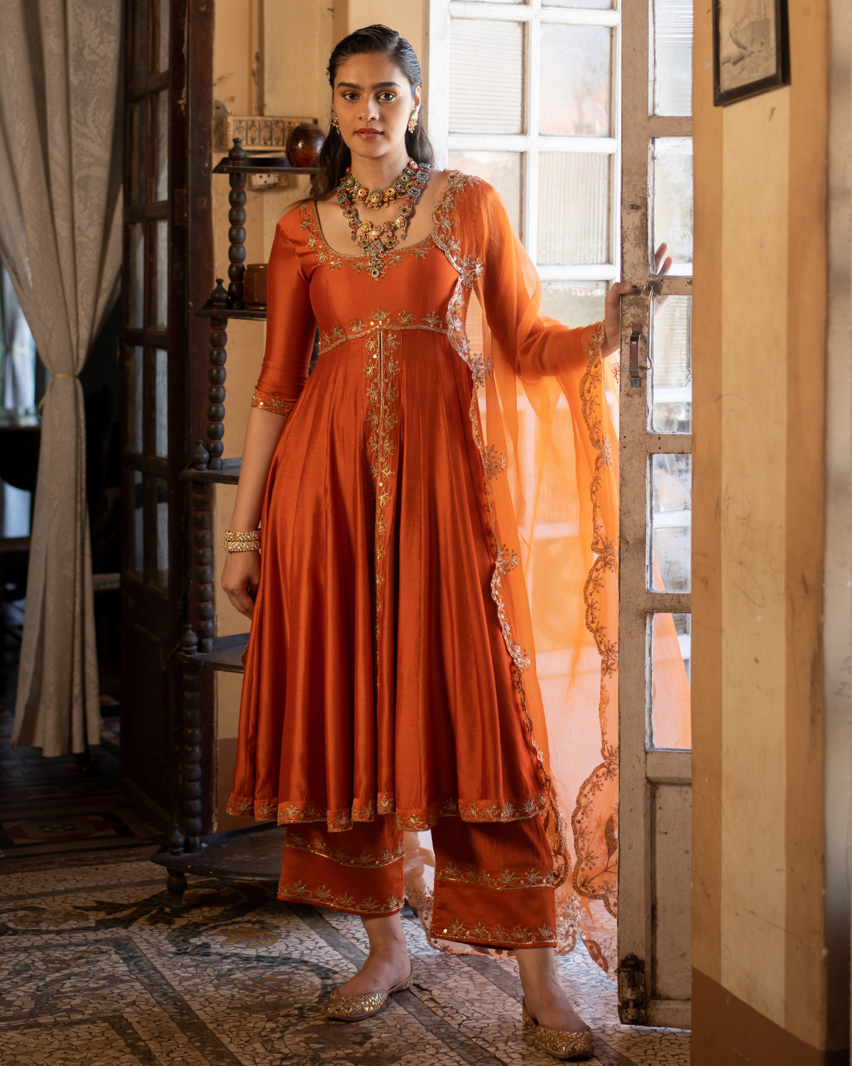 Zaina Anarkali Set By Paulmi & Harsh