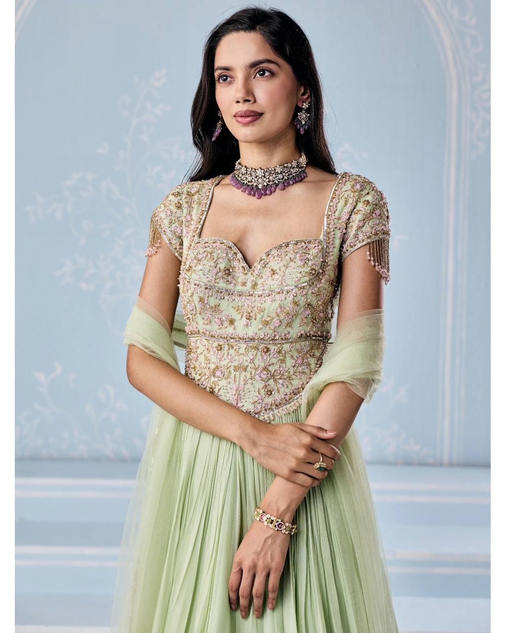 Agnes Anarkali Set
