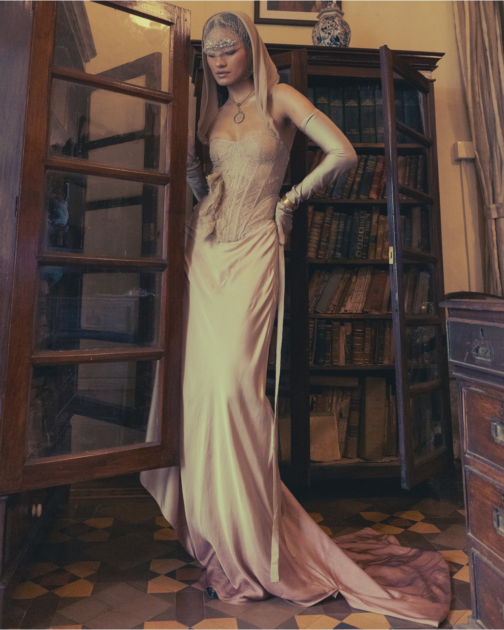 Champagne On My Corset Skirt Set