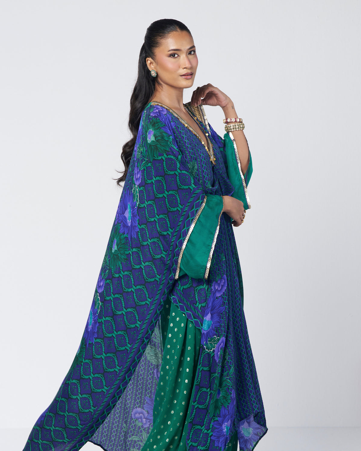 Rimjhim Pere Kaftan Set