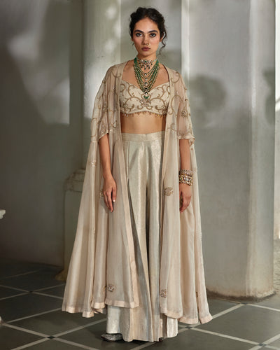 Aira Cape Palazzo Set