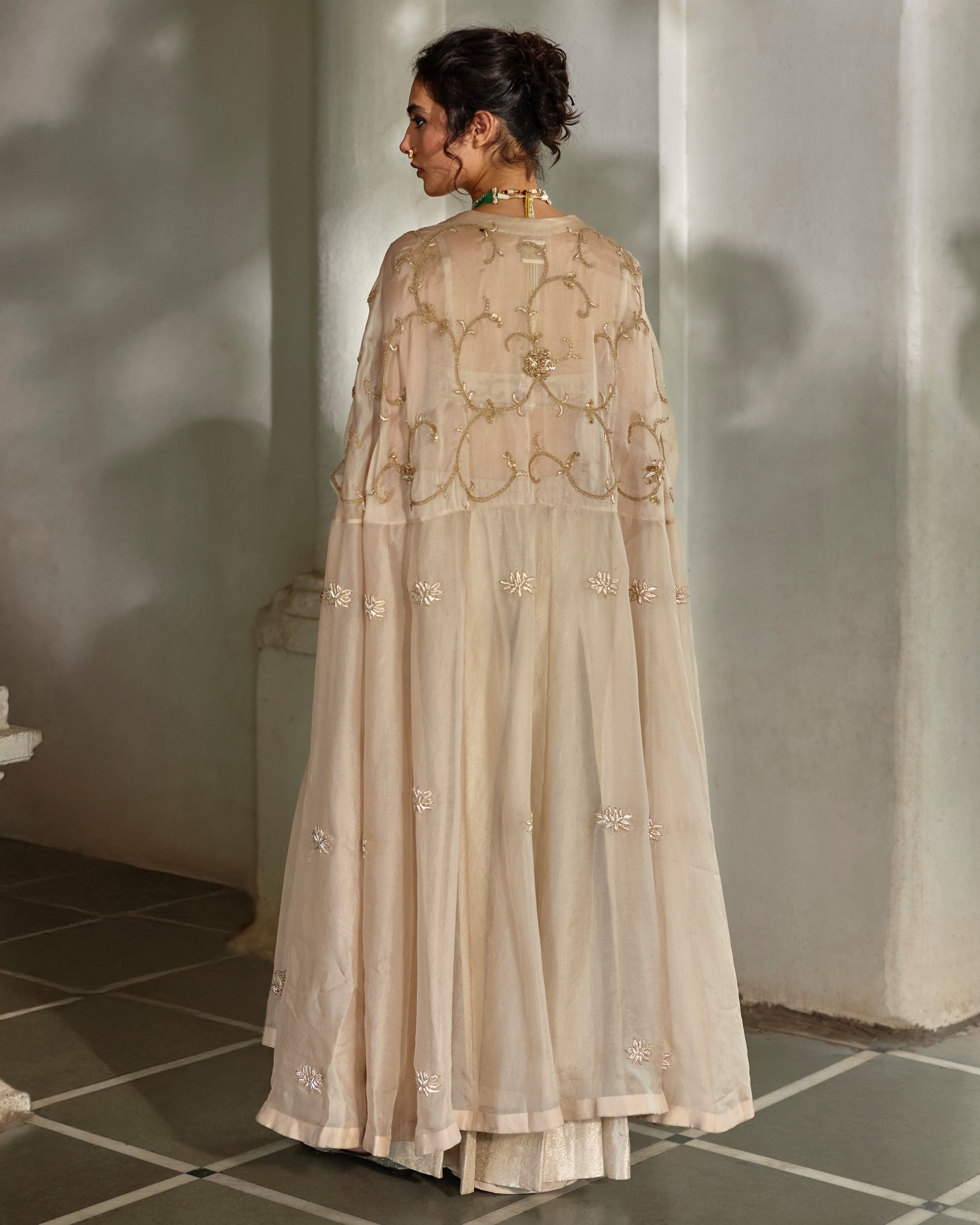 Aira Cape Palazzo Set