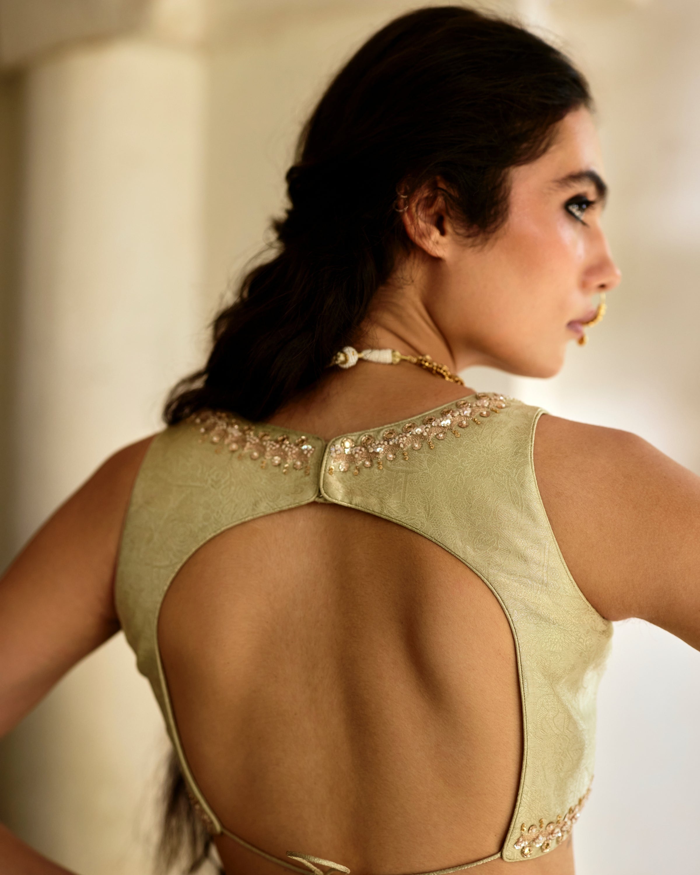 Solene Palazzo Jacket Set