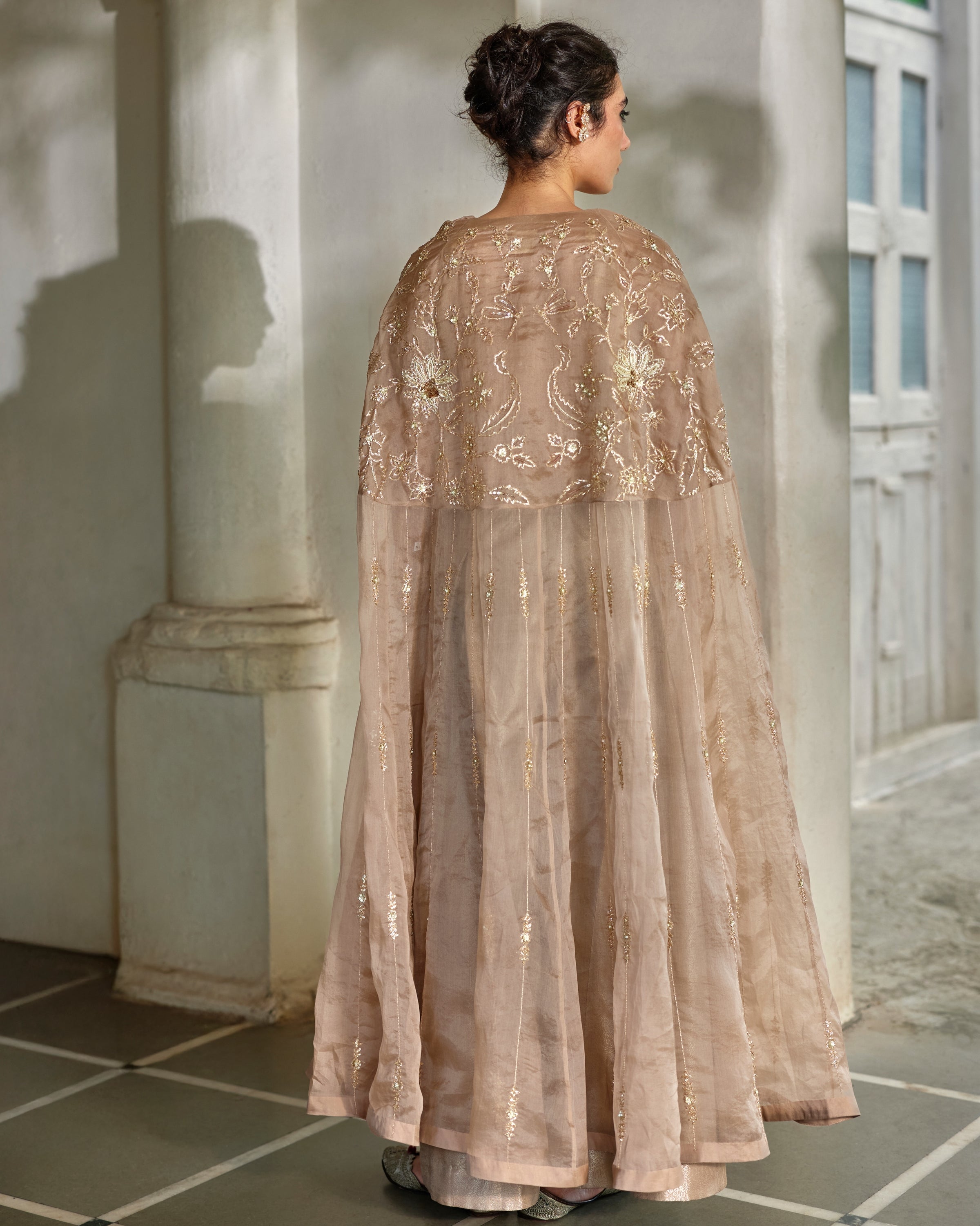 Lyra Cape Trouser Set