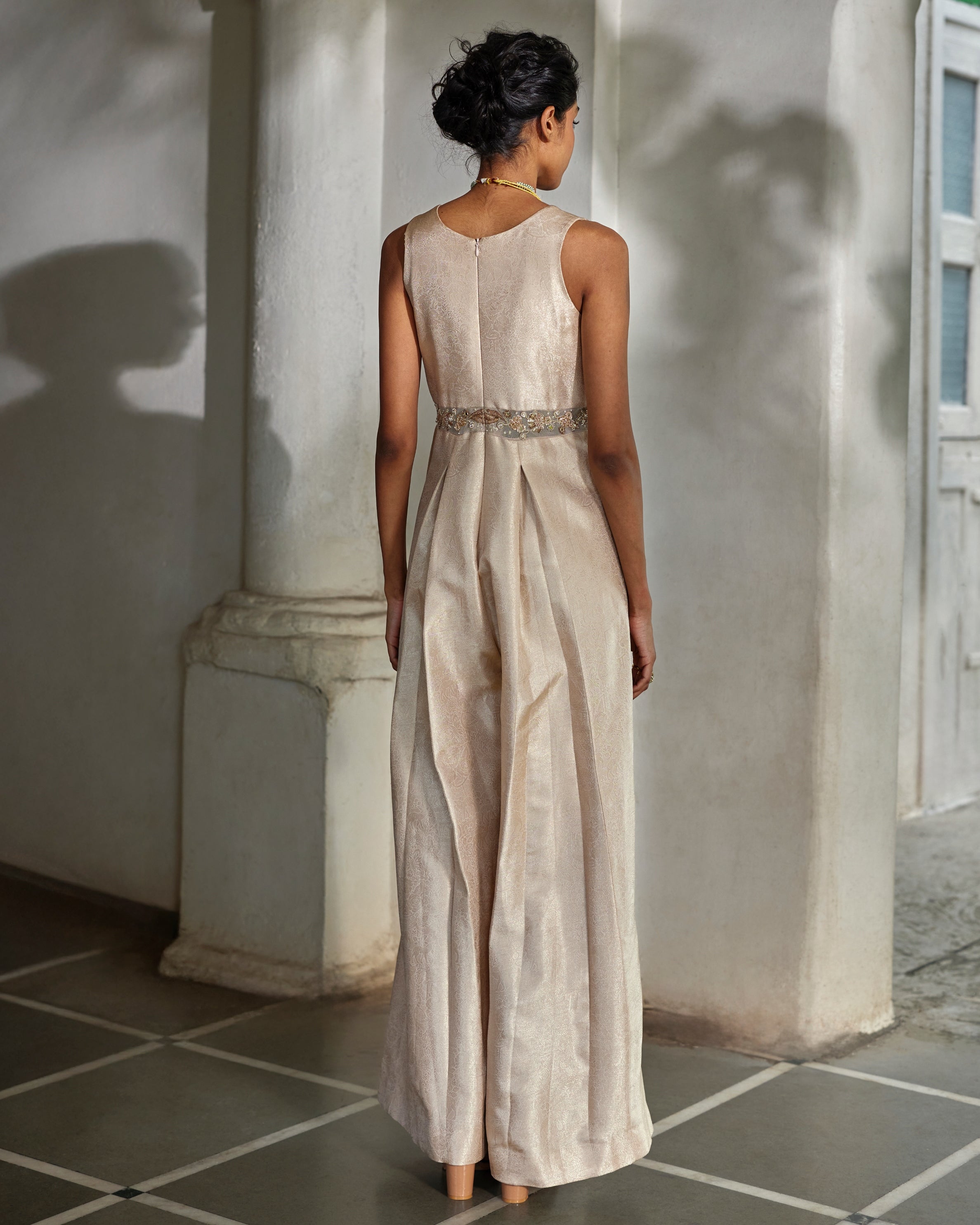 Sera Cape Jumpsuit Set