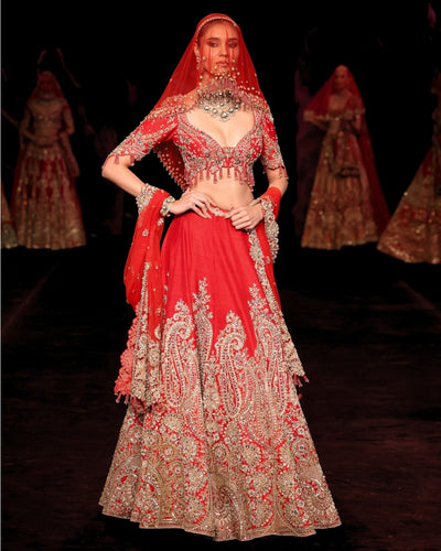 Chitravali Lehenga Set