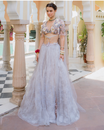 Supernova Lilac Bridal Lehenga