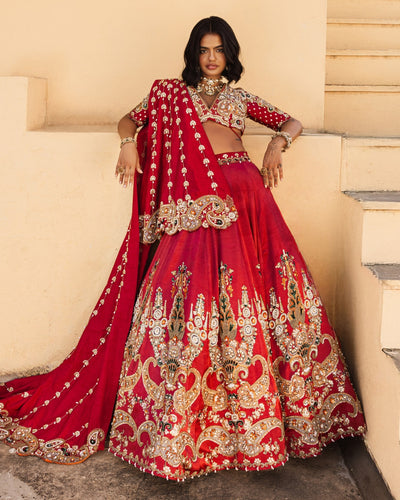 Devi Lehenga Set