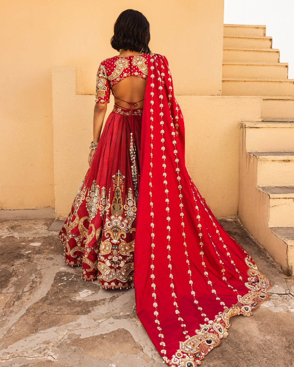 Devi Lehenga Set