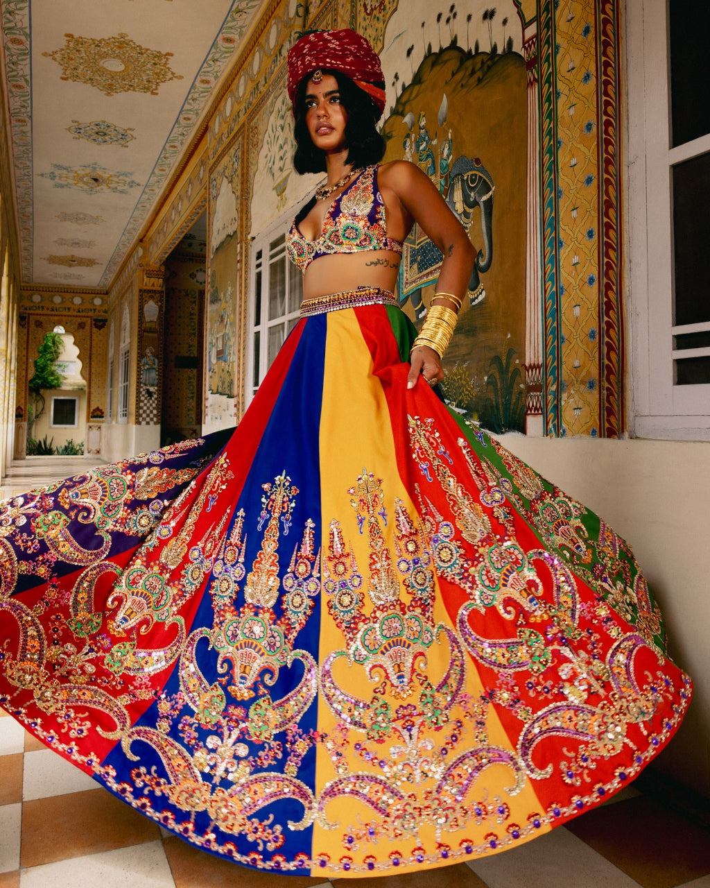 Rang Mahal Lehenga Set