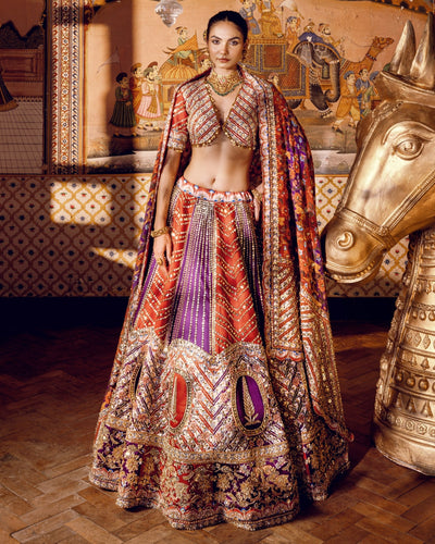 Jharokha Lehenga Set