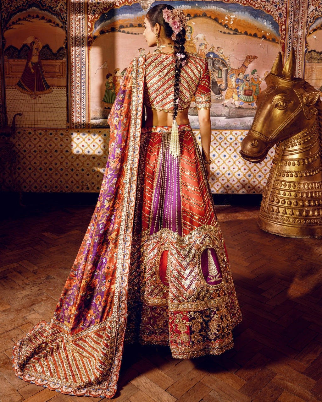 Jharokha Lehenga Set