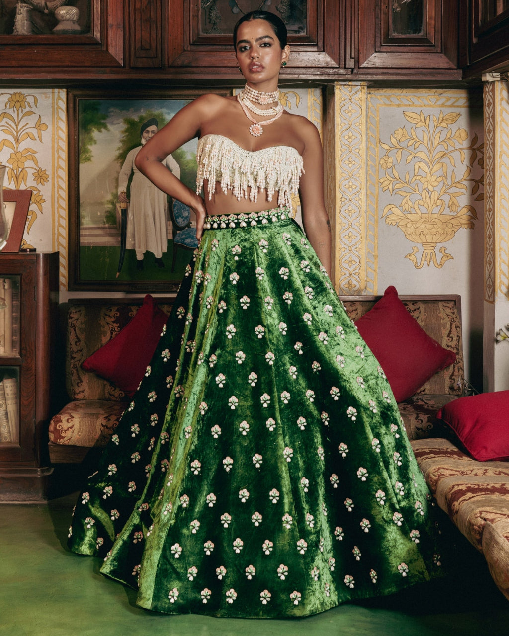 Moh Lehenga Set