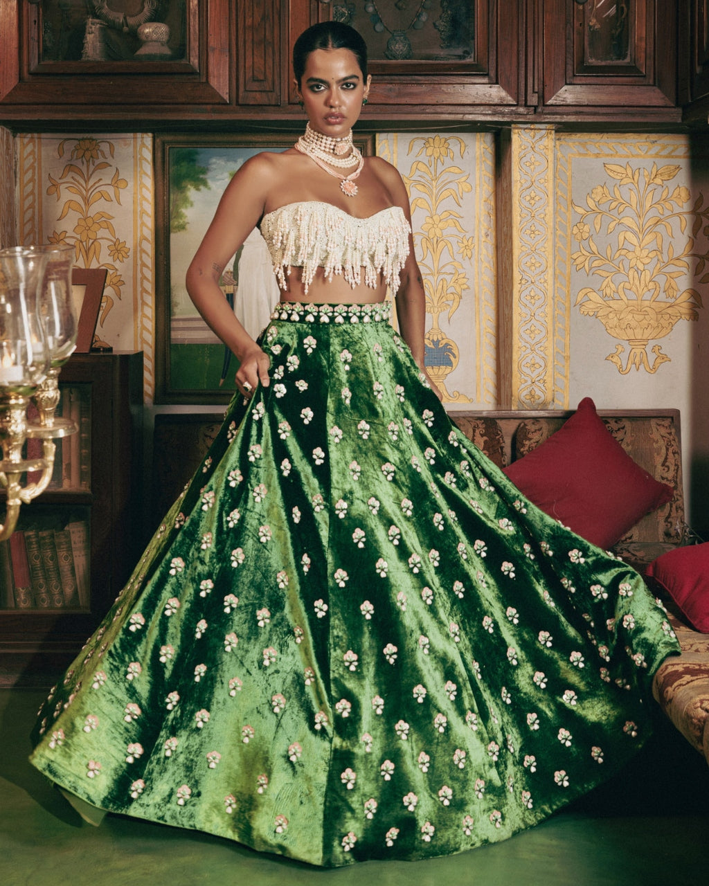 Moh Lehenga Set
