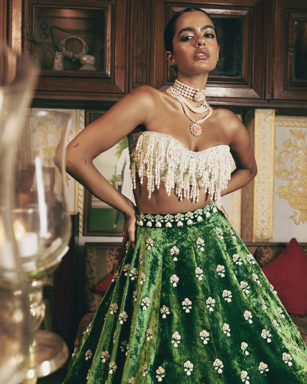 Moh Lehenga Set