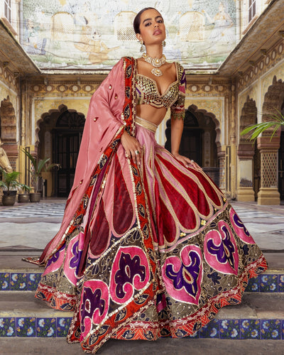 Heer Lehenga Set