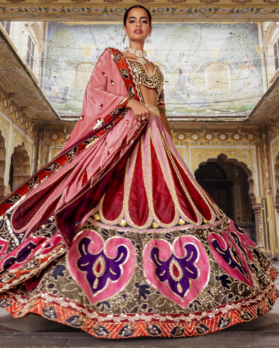 Heer Lehenga Set