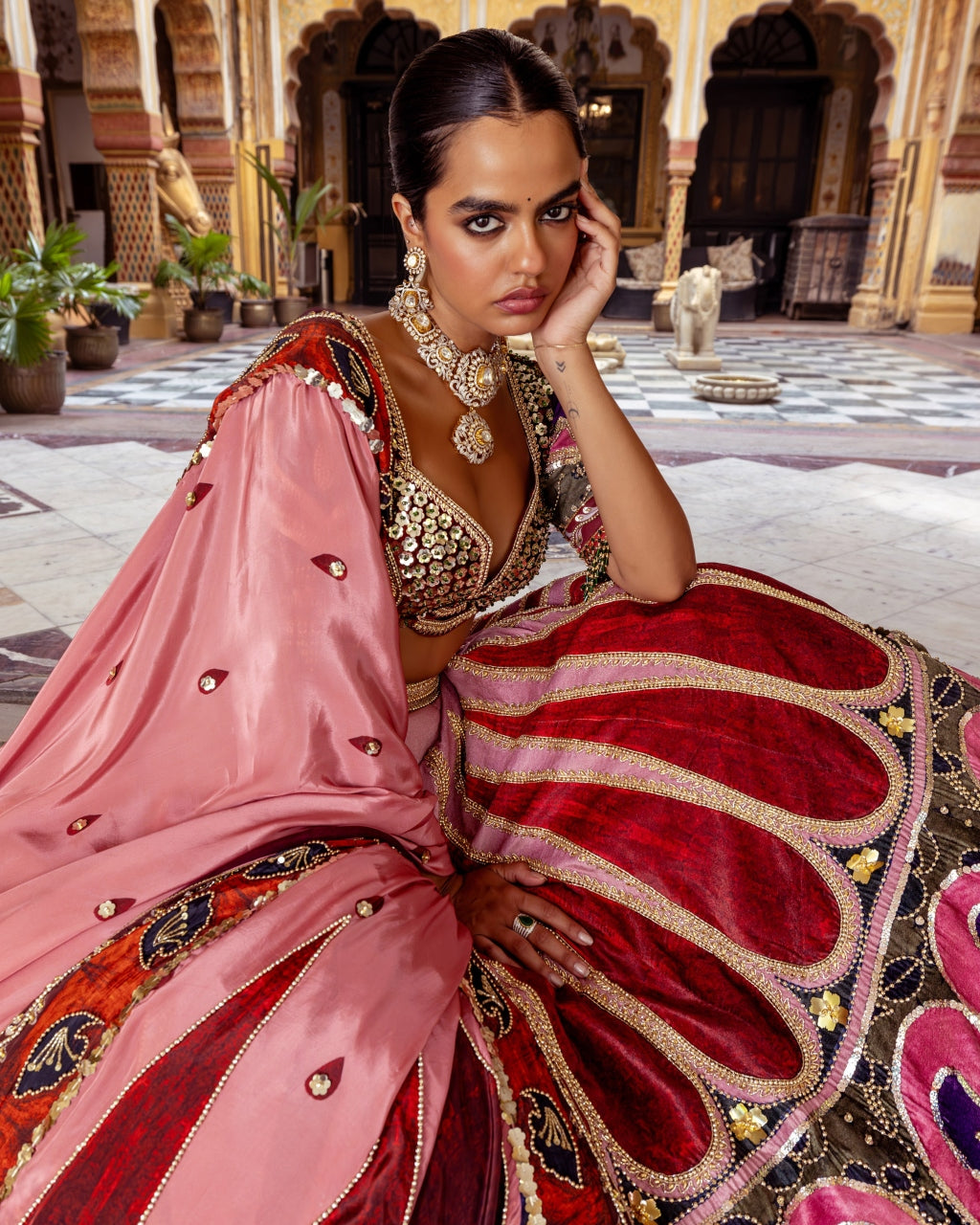 Heer Lehenga Set