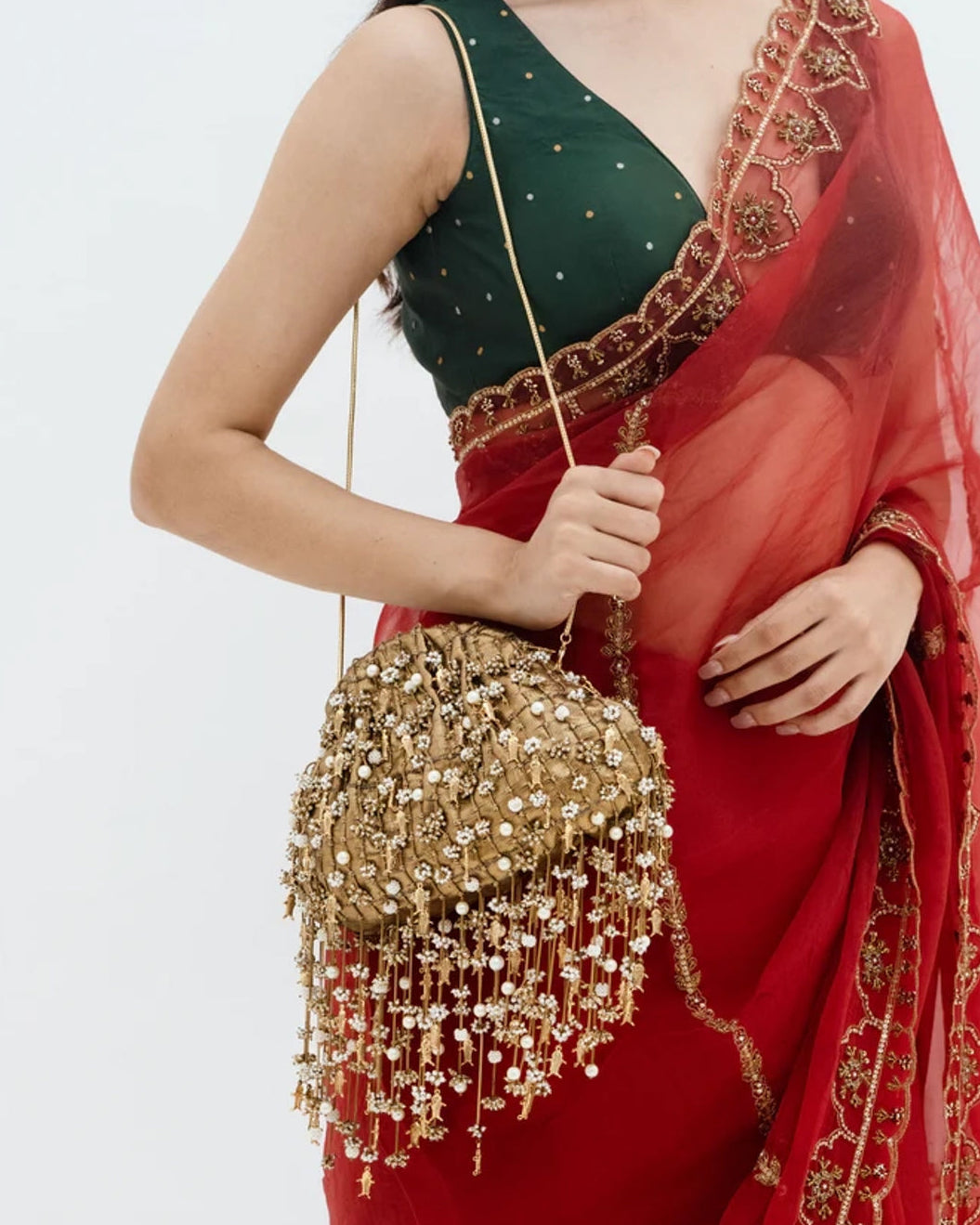 Gold Plated Basra Batua