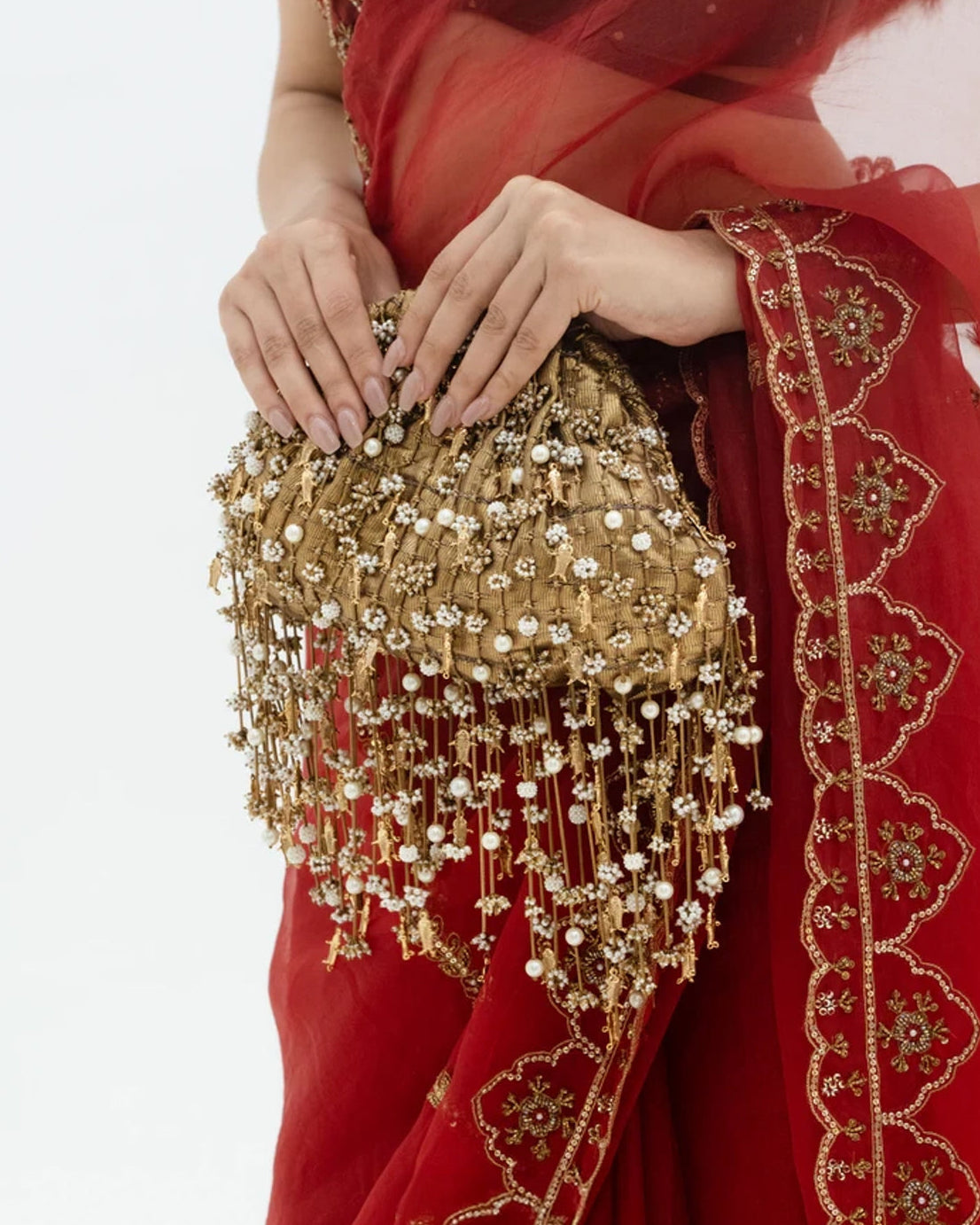 Gold Plated Basra Batua