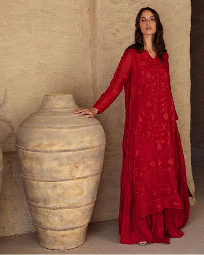 Kurta Set with Side Slit