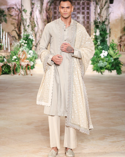 Jayanti Beige Kurta Set