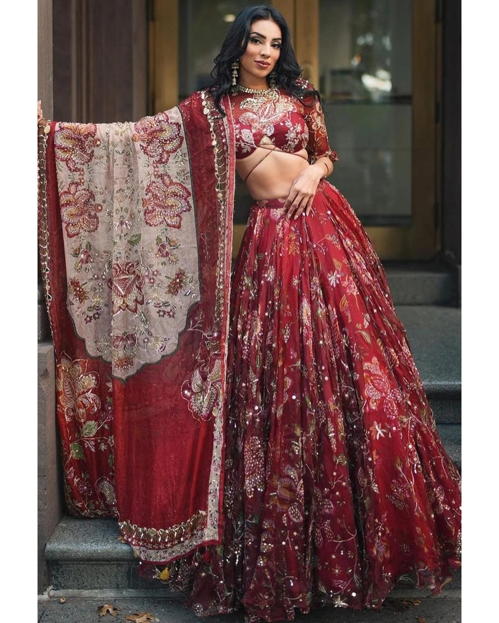 Thiya Lehenga Set