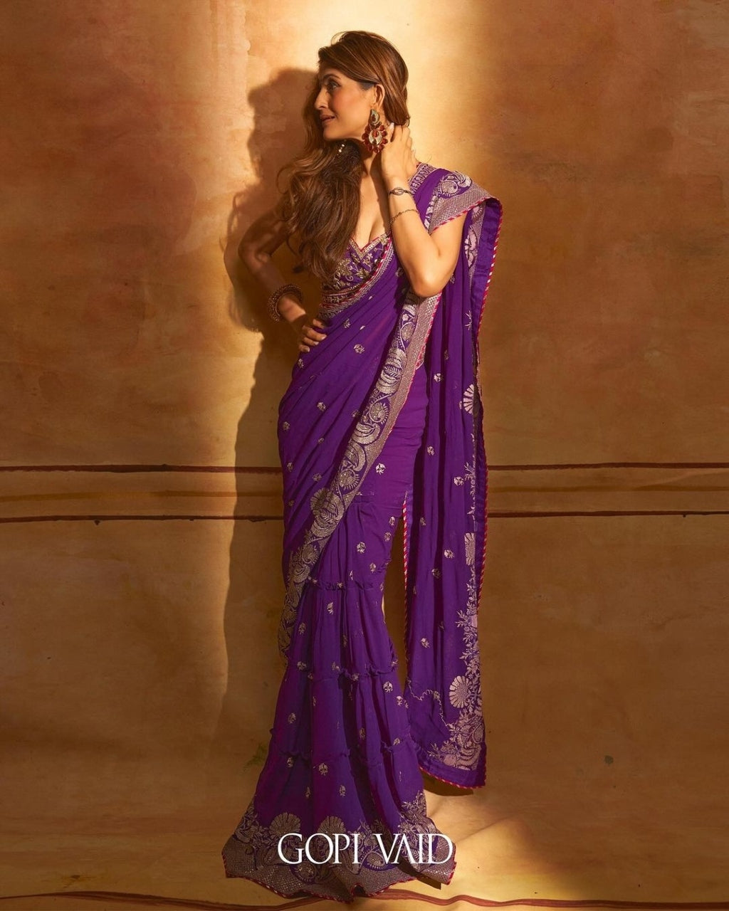 Golconda Yamini Sari Set